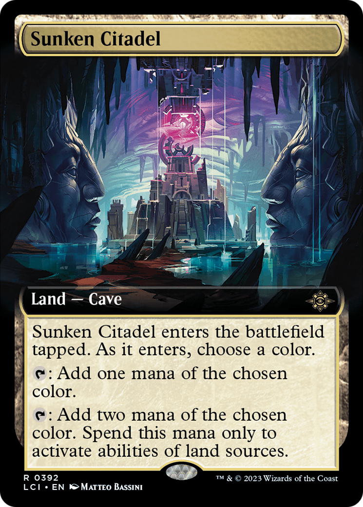 Sunken Citadel (Extended Art) [The Lost Caverns of Ixalan] | Good Games North