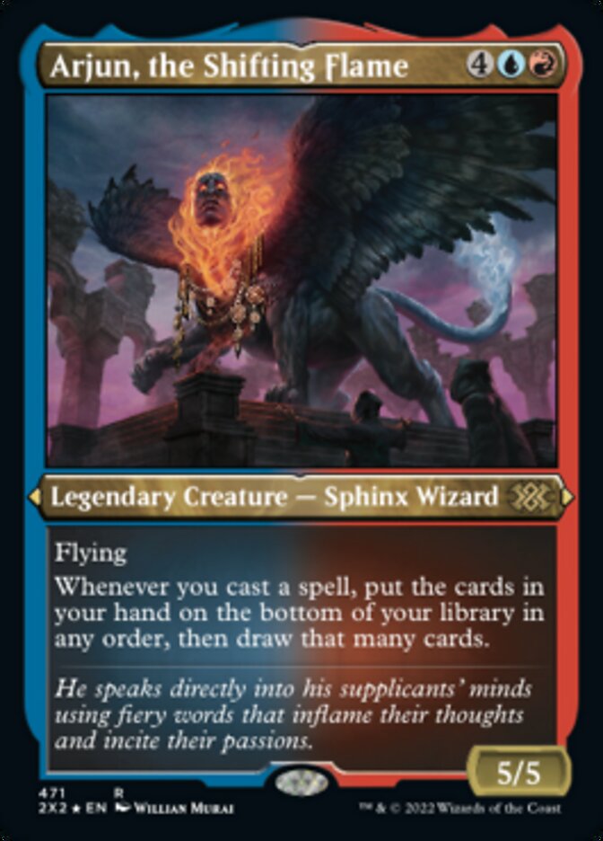 Arjun, the Shifting Flame (Foil Etched) [Double Masters 2022] | Good Games North
