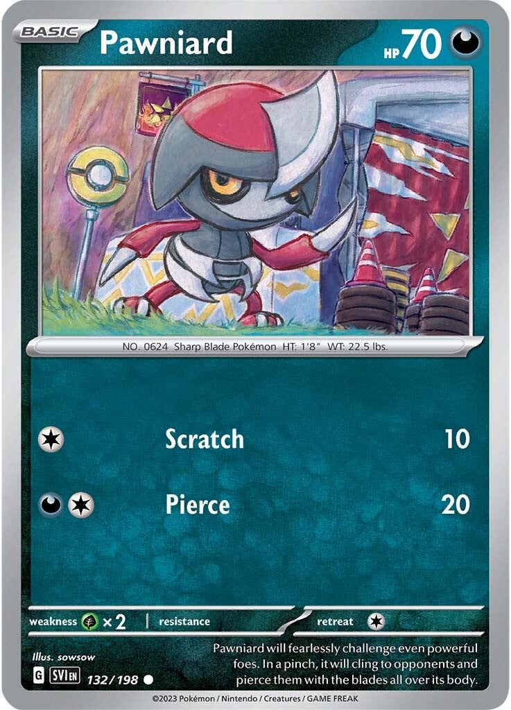 Pawniard (132/198) [Scarlet & Violet: Base Set] | Good Games North
