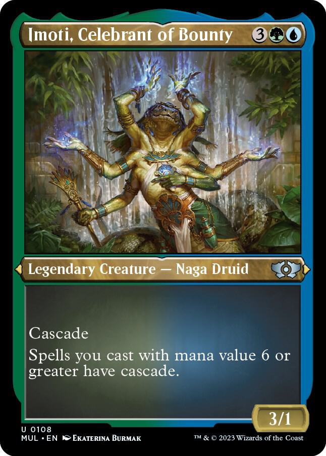 Imoti Celebrant of Bounty Foil Etched (March of the Machine: Multiverse Legends)  - undefined | Good Games North