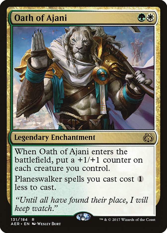 Oath of Ajani (Aether Revolt)  | Good Games North
