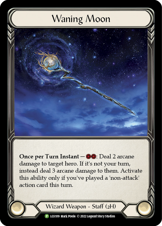 Waning Moon [LGS109] (Promo)  Cold Foil | Good Games North