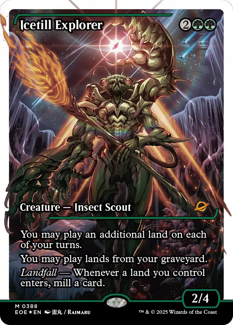 Icetill Explorer (Showcase) (Fracture Foil) [Edge of Eternities] | Good Games North