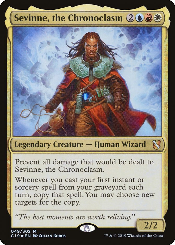 Sevinne, the Chronoclasm (Commander 2019)  - Foil | Good Games North