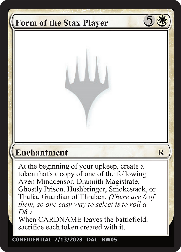Form of the Stax Player [Unknown Event] | Good Games North