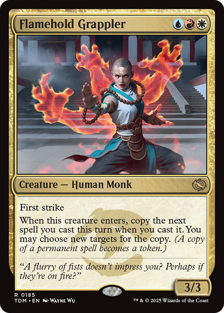 Flamehold Grappler [Tarkir: Dragonstorm] | Good Games North