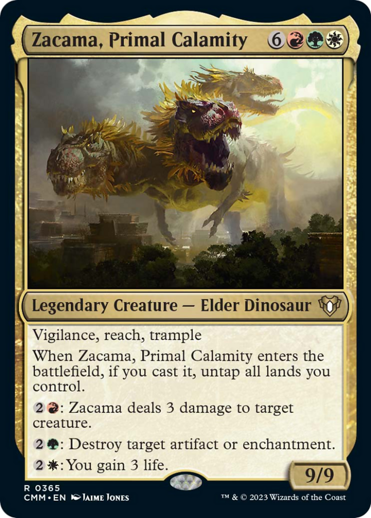 Zacama, Primal Calamity [Commander Masters] | Good Games North