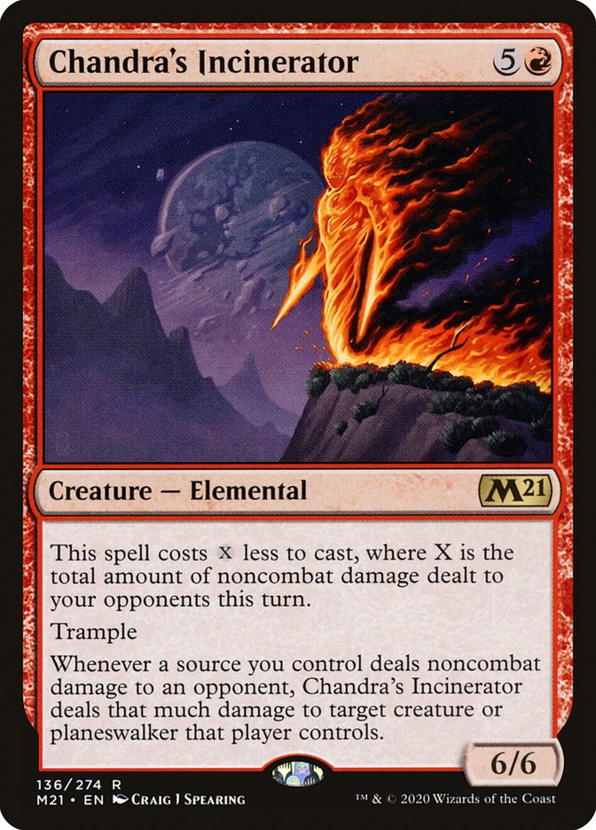 Chandra's Incinerator (Core Set 2021)  | Good Games North
