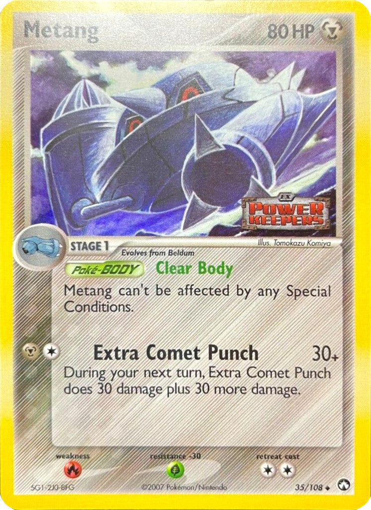 Metang (35/108) (Stamped) [EX: Power Keepers] | Good Games North