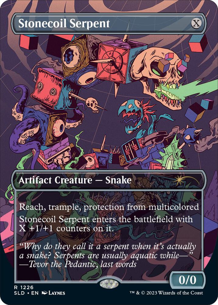 Stonecoil Serpent (Secret Lair Drop Series)  - Foil | Good Games North