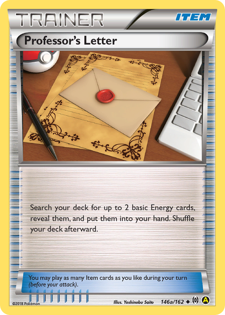 Professor's Letter (146a/162) [Alternate Art Promos] | Good Games North
