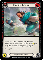 Ride the Tailwind (Red) [EVR044] (Everfest)  1st Edition Rainbow Foil | Good Games North