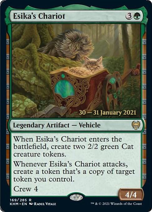 Esikas Chariot 169s/1 (Prerelease Cards)  - Foil | Good Games North