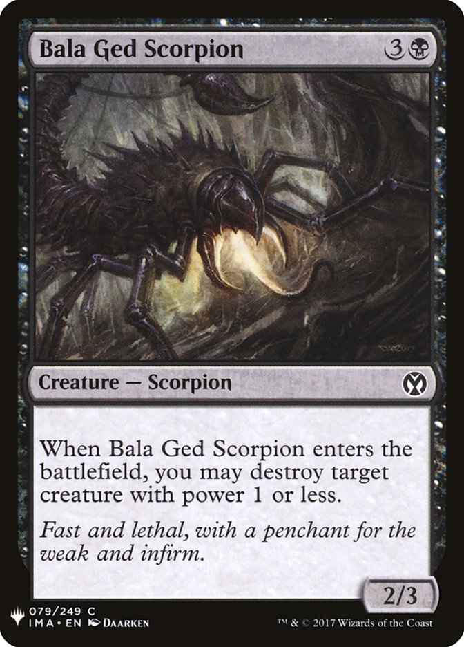 Bala Ged Scorpion [Mystery Booster] | Good Games North