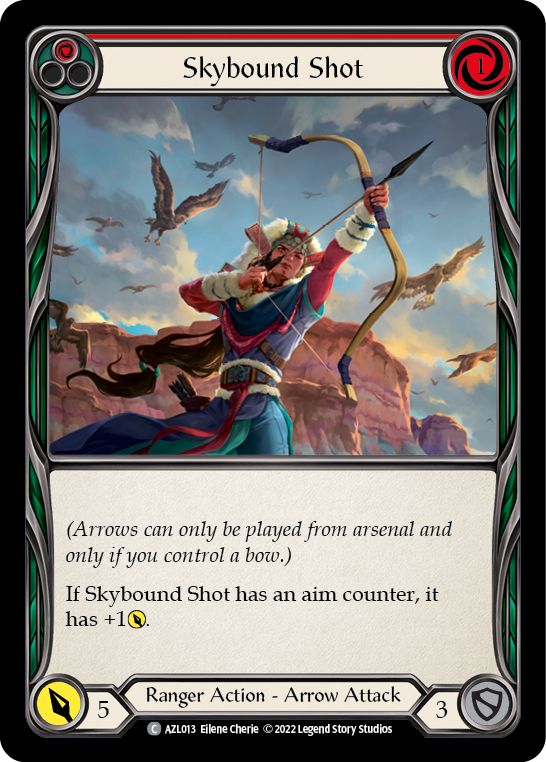 Skybound Shot (Red) [AZL013] (Outsiders Azalea Blitz Deck) | Good Games North