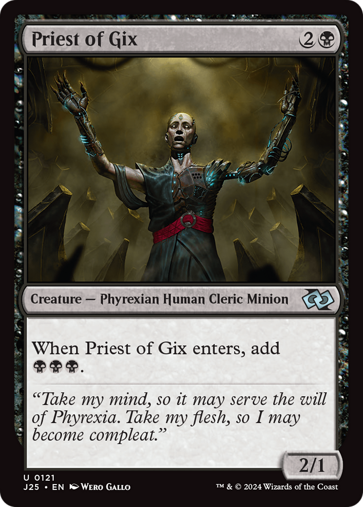 Priest of Gix [Foundations Jumpstart] | Good Games North
