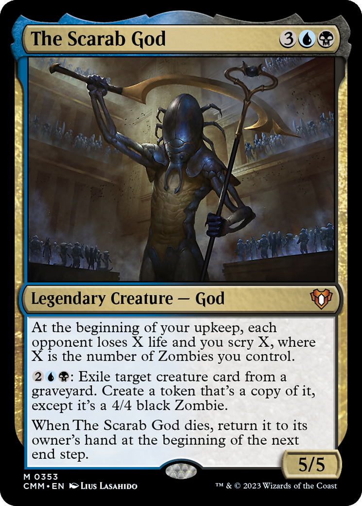 The Scarab God [Commander Masters] | Good Games North
