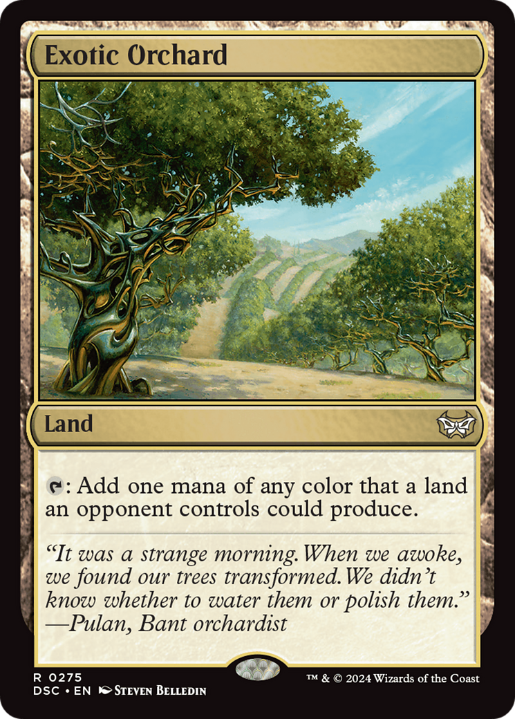 Exotic Orchard [Duskmourn: House of Horror Commander] | Good Games North