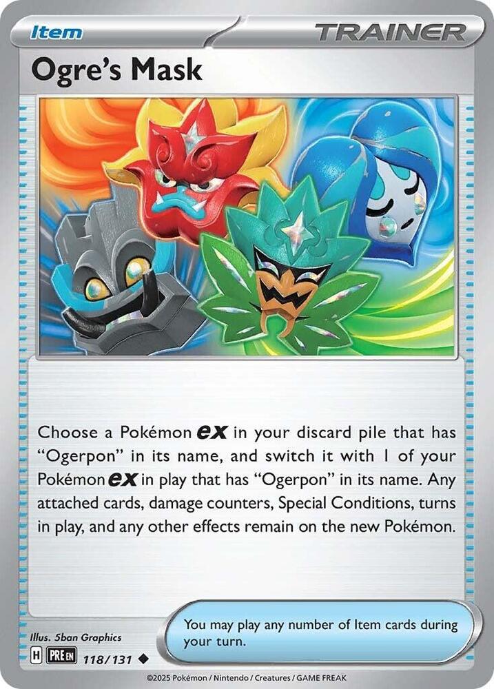 Ogre's Mask 118/131 (SV: Prismatic Evolutions)  | Good Games North