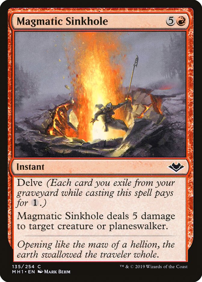 Magmatic Sinkhole (Modern Horizons)  | Good Games North