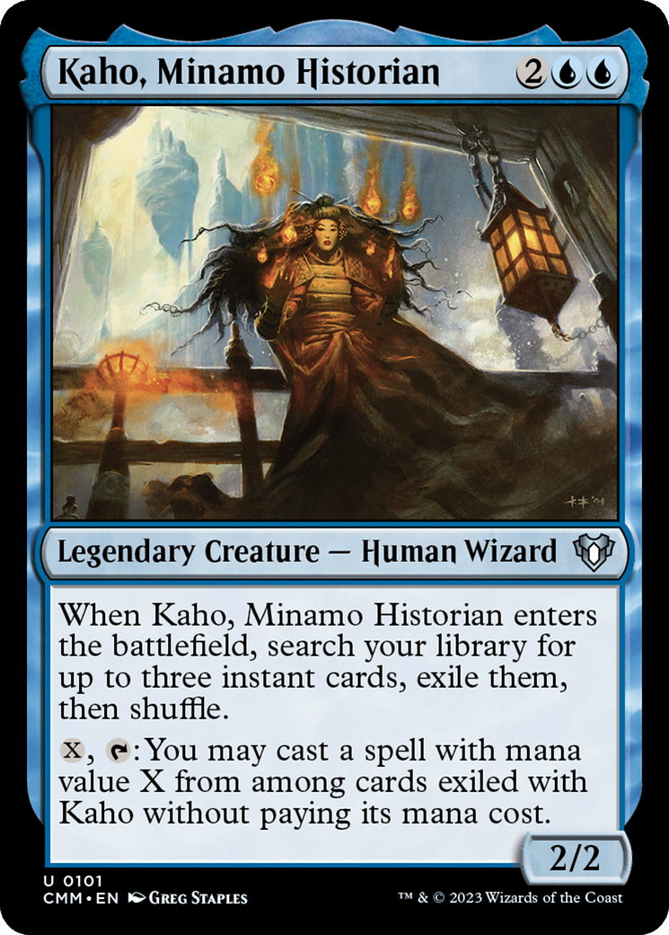 Kaho, Minamo Historian [Commander Masters] | Good Games North