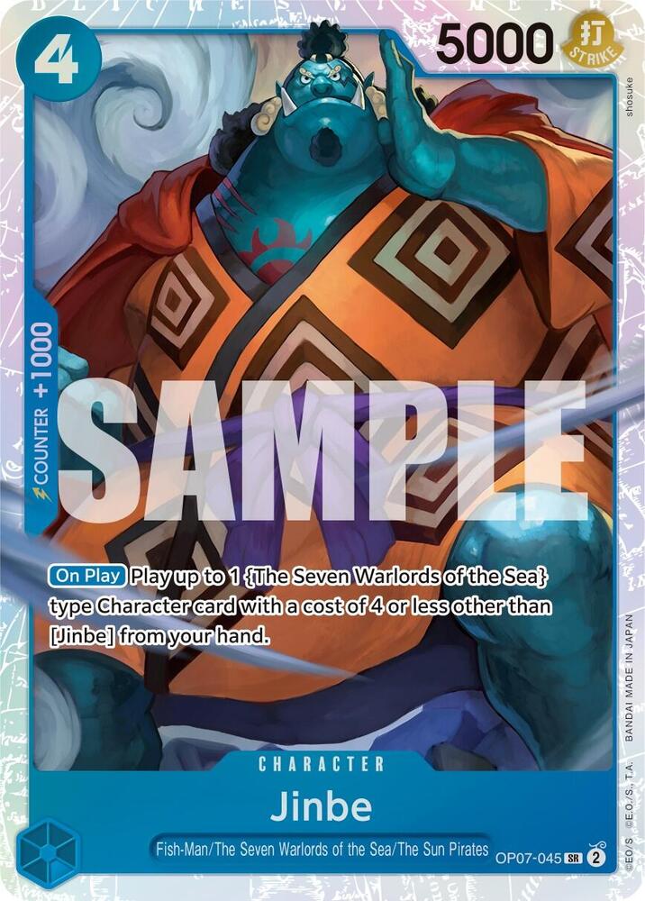 Jinbe OP07-045 (500 Years in the Future)  - Foil | Good Games North