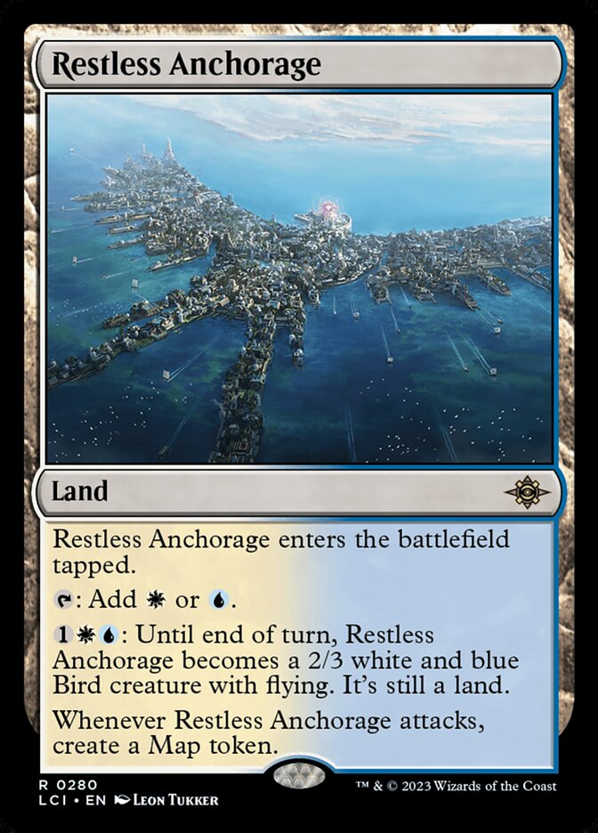 Restless Anchorage 280 (The Lost Caverns of Ixalan)  - Foil | Good Games North