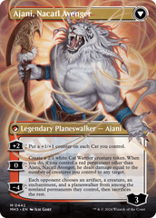 Ajani, Nacatl Pariah // Ajani, Nacatl Avenger (Borderless) [Modern Horizons 3] | Good Games North