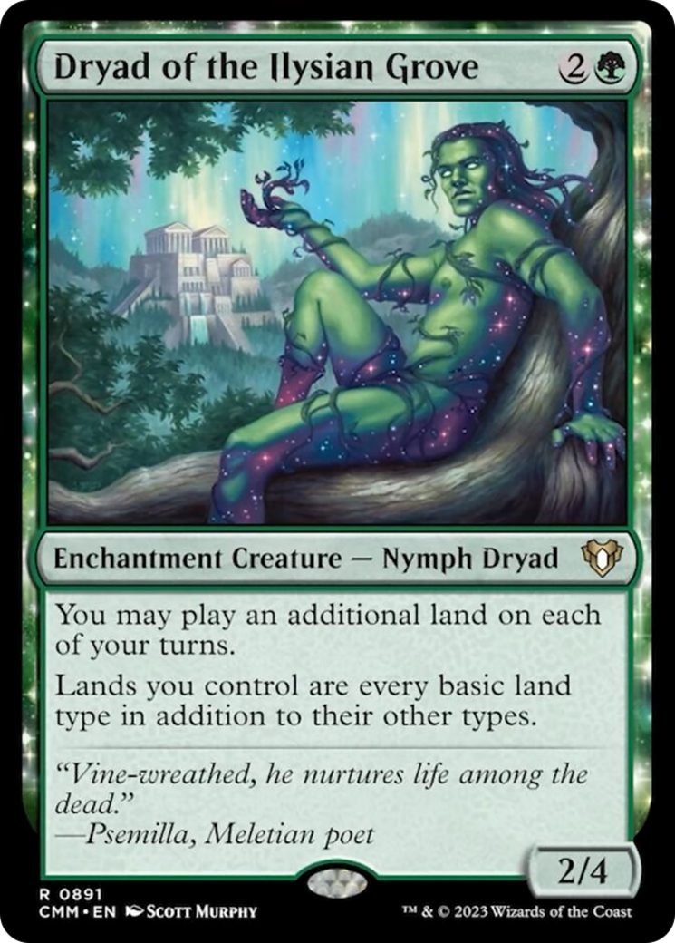 Dryad of the Ilysian Grove [Commander Masters] | Good Games North