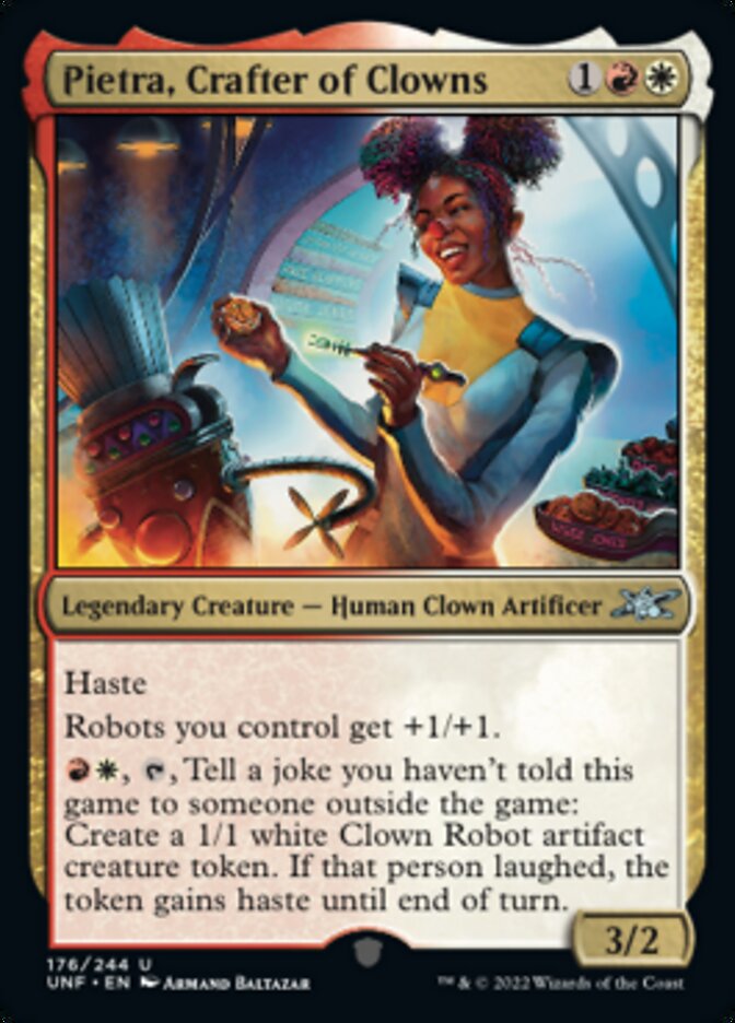 Pietra, Crafter of Clowns [Unfinity] | Good Games North