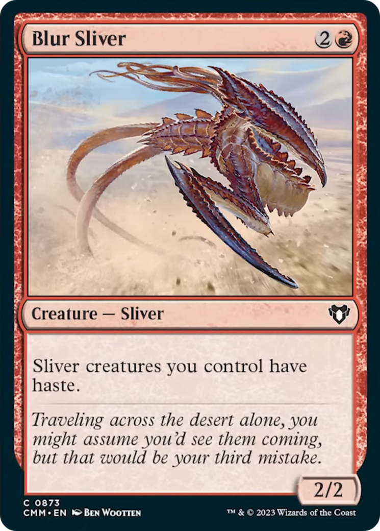 Blur Sliver [Commander Masters] | Good Games North