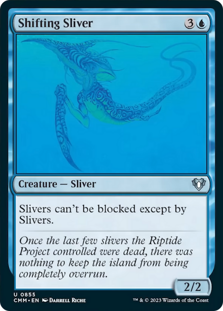 Shifting Sliver [Commander Masters] | Good Games North