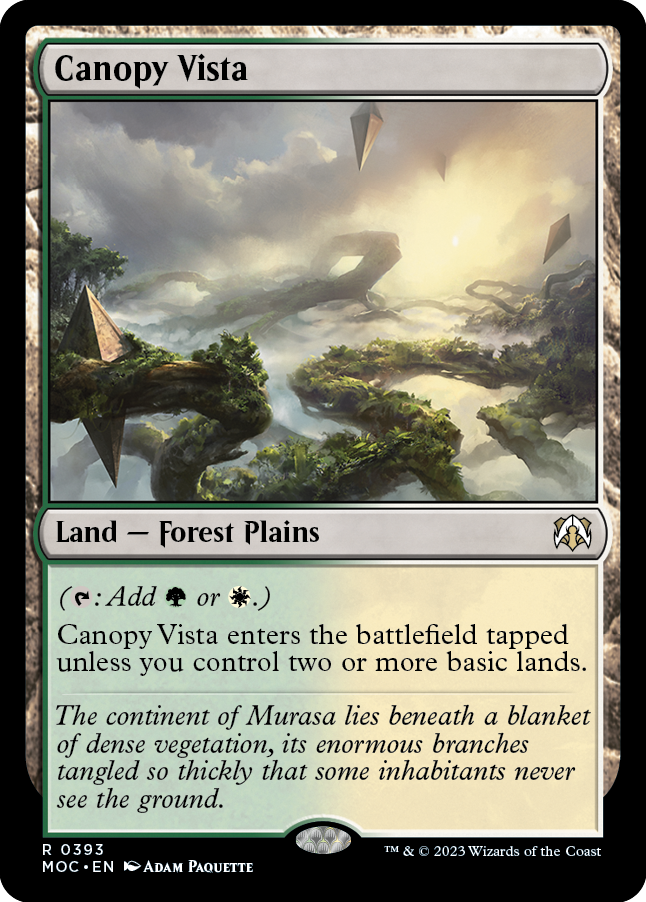 Canopy Vista [March of the Machine Commander] | Good Games North
