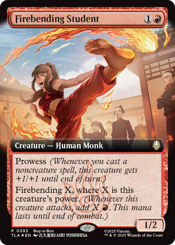 Firebending Student (Extended Art) [Avatar: The Last Airbender Promos] | Good Games North