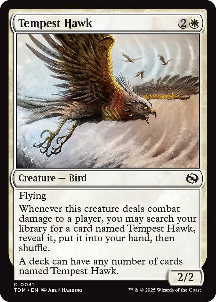 Tempest Hawk [Tarkir: Dragonstorm] | Good Games North