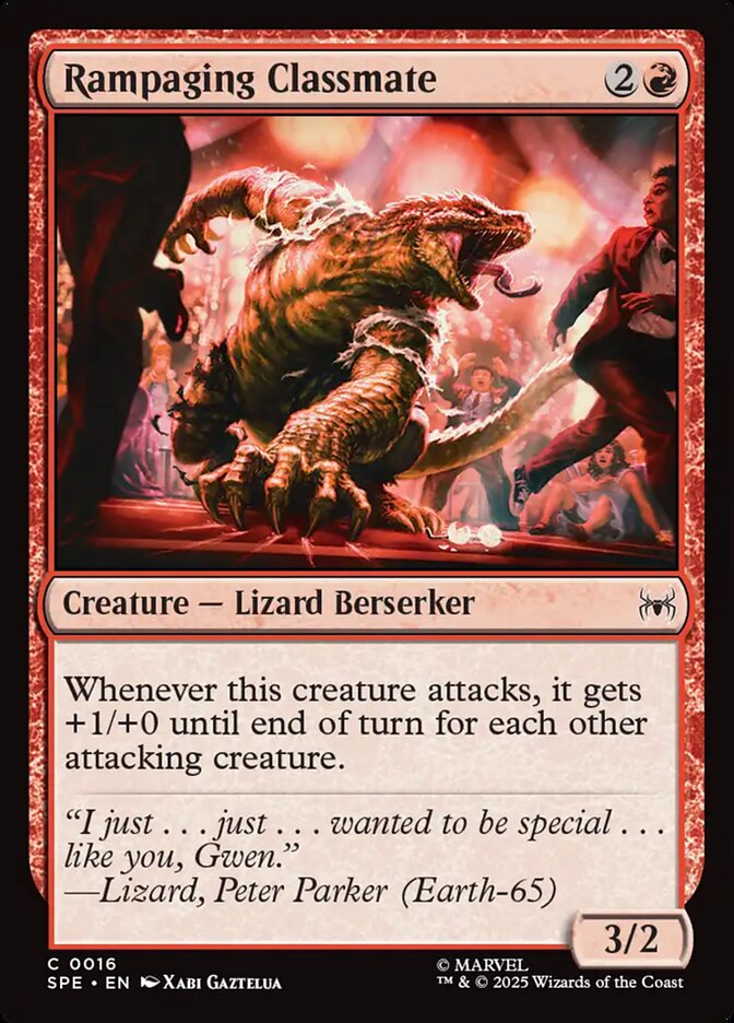 Rampaging Classmate (Marvel's Spider-Man: Eternal-Legal)  - Foil | Good Games North