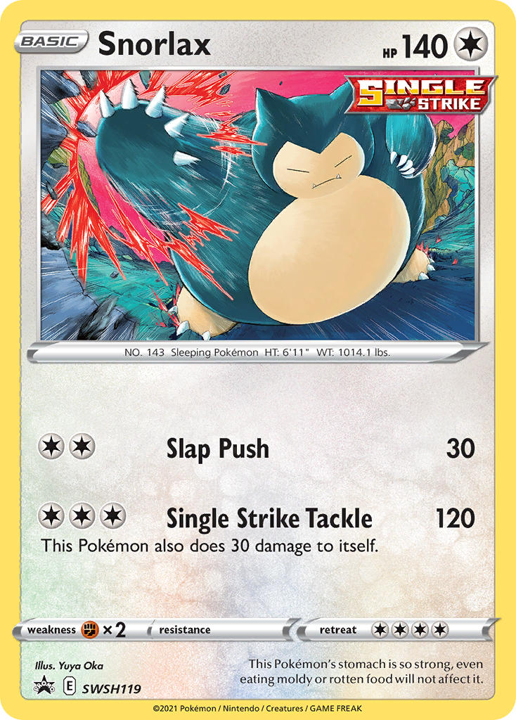 Snorlax (SWSH119) [Sword & Shield: Black Star Promos] | Good Games North