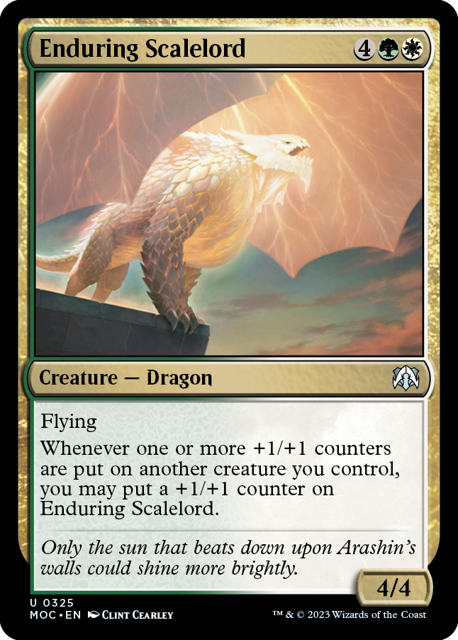 Enduring Scalelord [March of the Machine Commander] | Good Games North