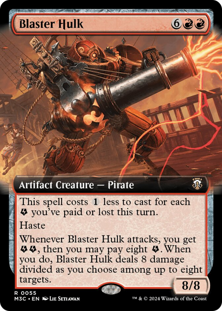 Blaster Hulk (Extended Art) [Modern Horizons 3 Commander] | Good Games North