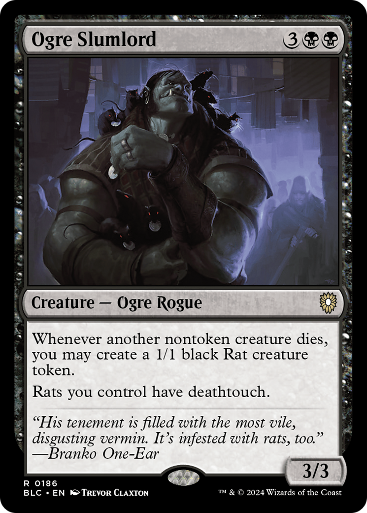 Ogre Slumlord [Bloomburrow Commander] | Good Games North