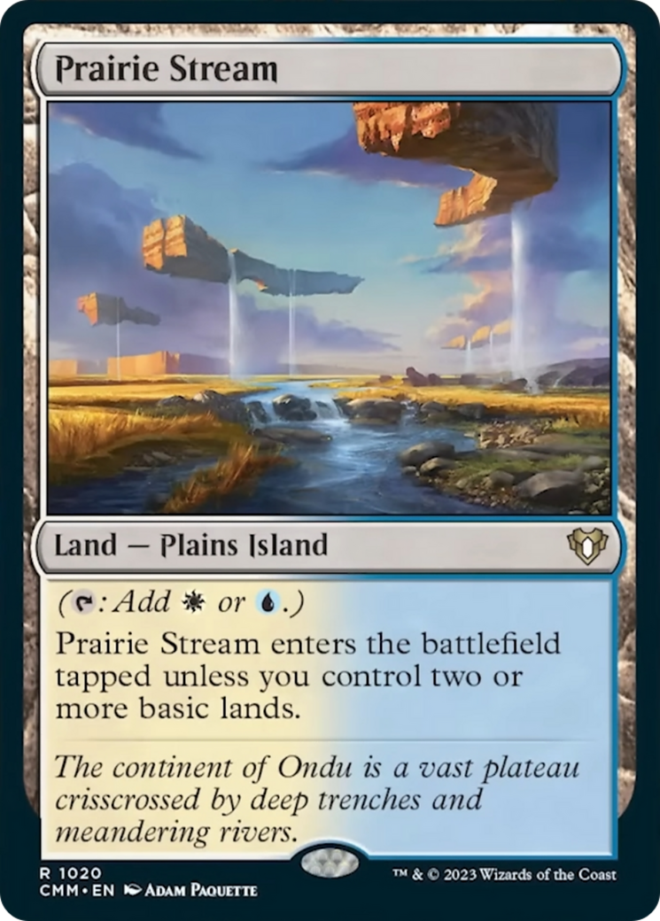 Prairie Stream [Commander Masters] | Good Games North