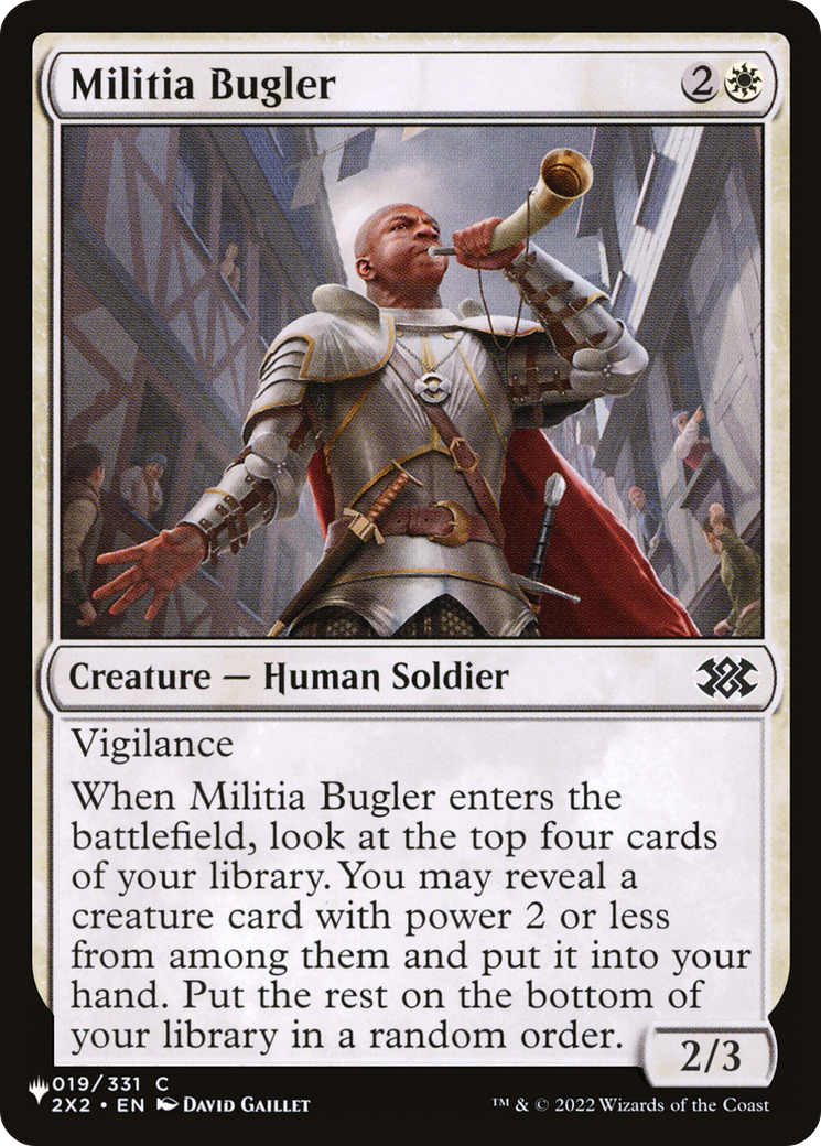 Militia Bugler [The List] | Good Games North