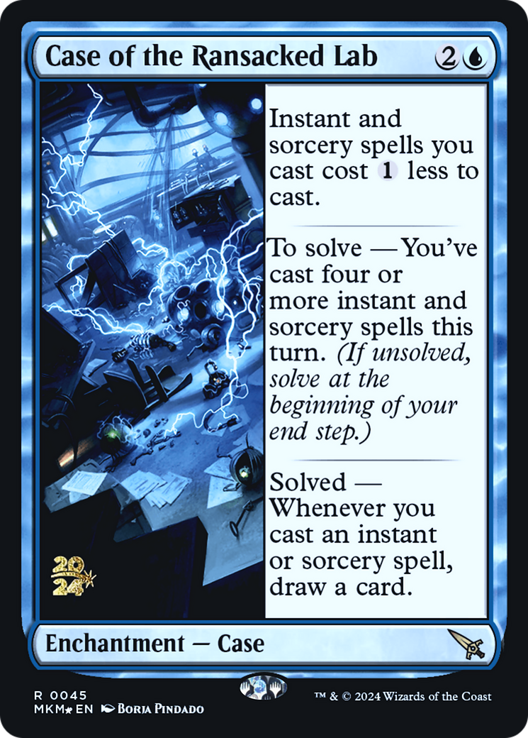 Case of the Ransacked Lab [Murders at Karlov Manor Prerelease Promos] | Good Games North