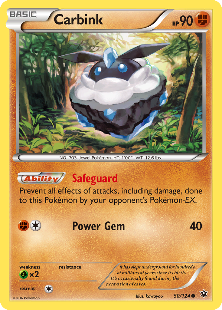 Carbink (50/124) [XY: Fates Collide] | Good Games North
