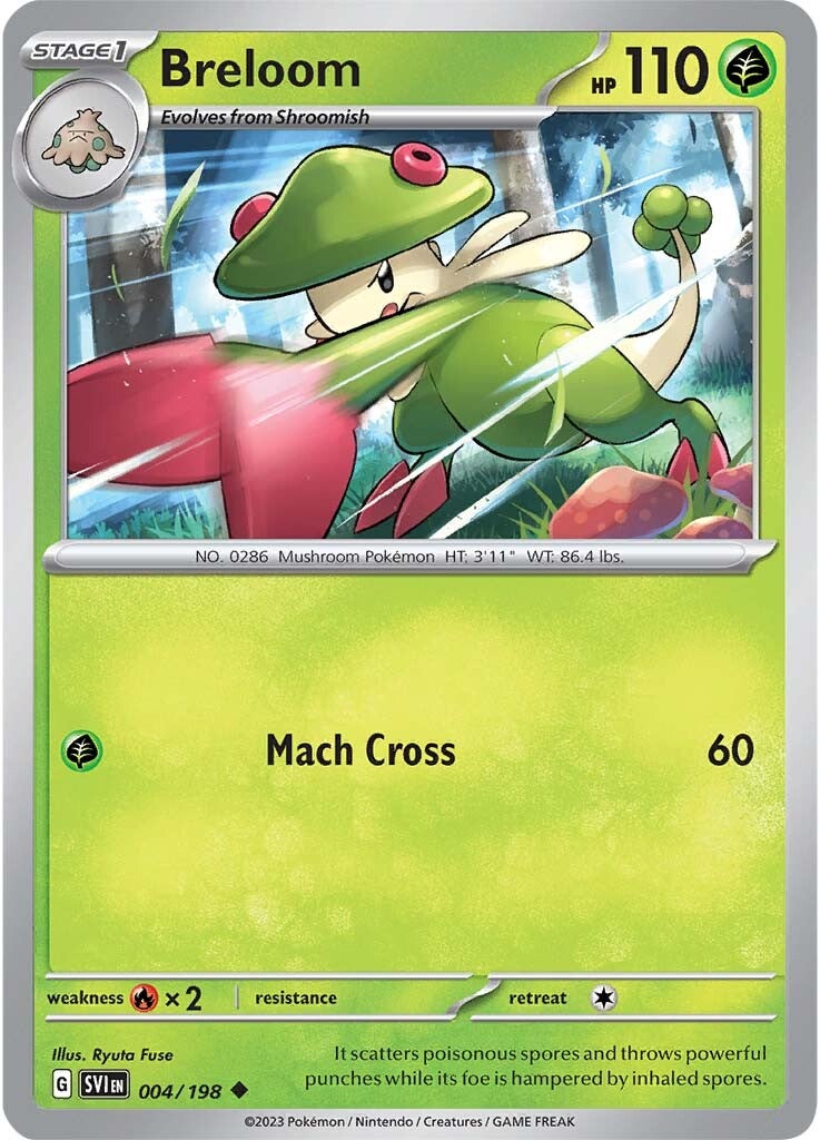 Breloom (004/198) [Scarlet & Violet: Base Set] | Good Games North