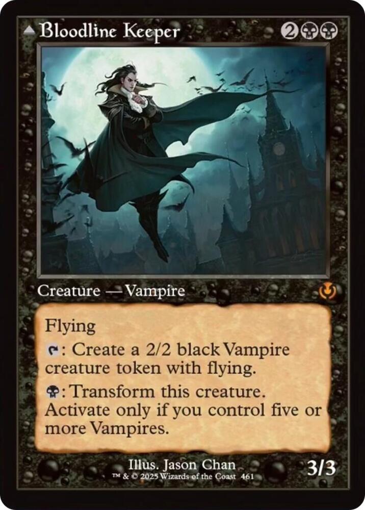 Bloodline Keeper // Lord of Lineage 461/287 (Innistrad Remastered)  - Retro | Good Games North