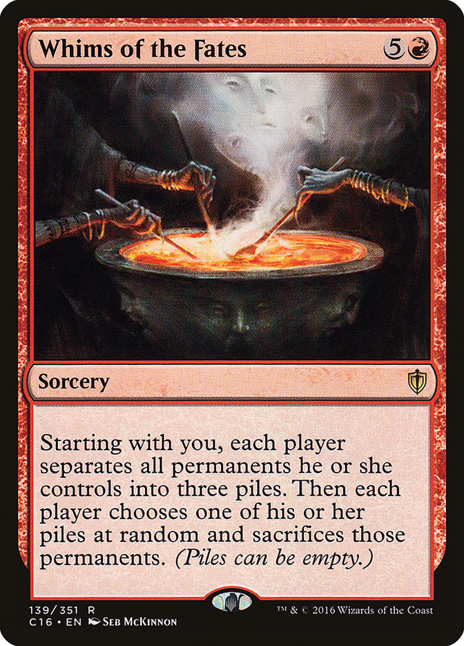 Whims of the Fates 139/351 (Commander 2016)  | Good Games North