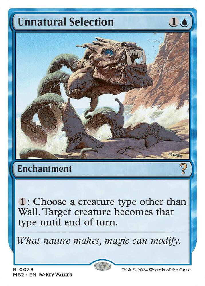 Unnatural Selection White Border (Mystery Booster 2)  | Good Games North