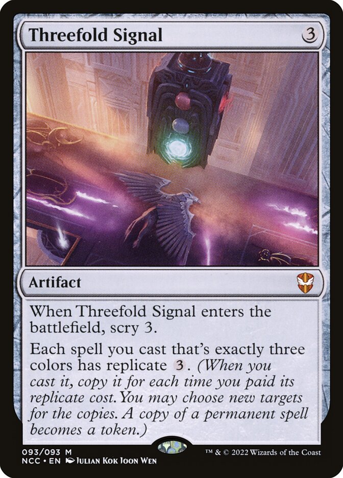 Threefold Signal (Commander: Streets of New Capenna)  | Good Games North