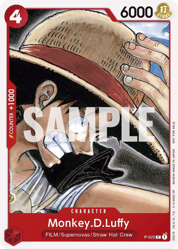 Monkey.D.Luffy (One Piece Film Red) [One Piece Promotion Cards] | Good Games North